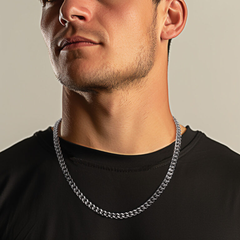 Mens Silver Chain