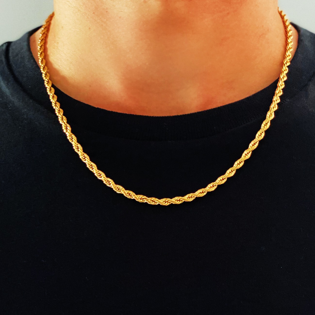gold rope chains