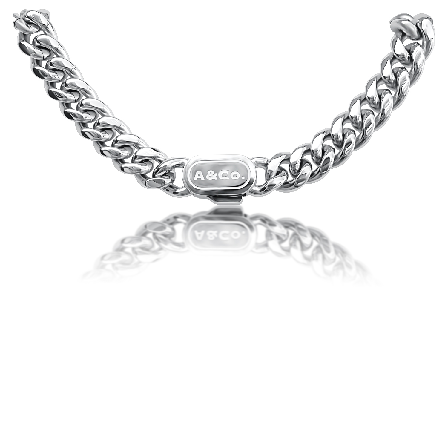 Big Chain Link Necklace | 925 Sterling Silver 22 Inches (55.88cm)