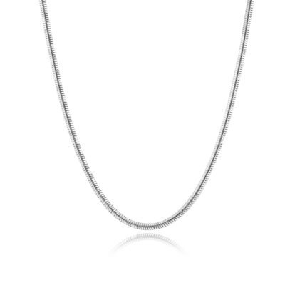 Silver Snake Chain Necklace