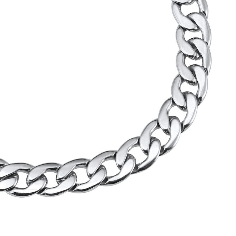 Mens Silver Cuban Bracelet - 7mm CubanSlim