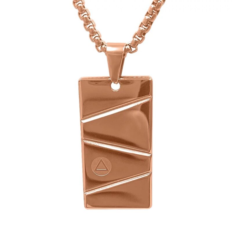 Rose Gold Pendant Necklace