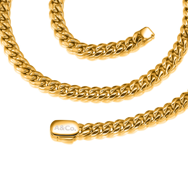 Gold Cuban Chain 6mm Miami