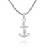 Anchor Necklace Silver