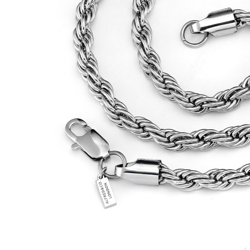 Silver Rope Chain 6mm