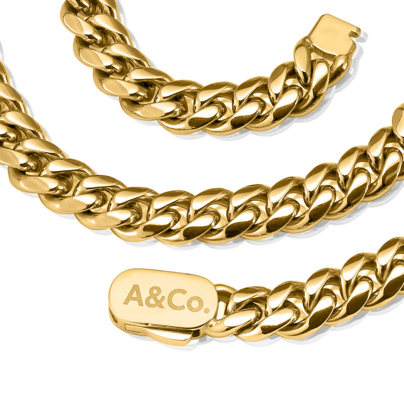 Heavy Gold Cuban Chain 12mm