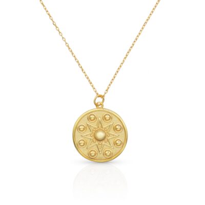 Star Pendant Necklace Gold