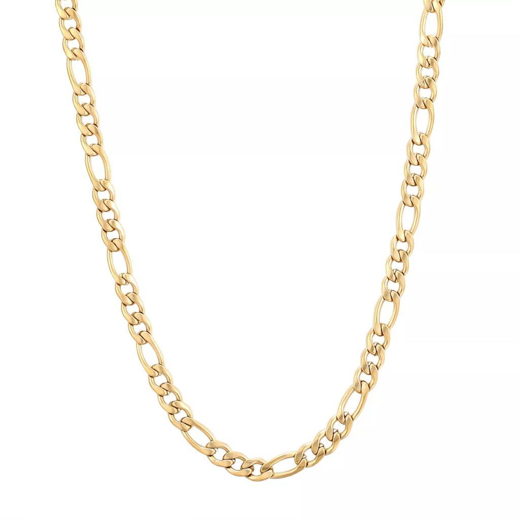 Gold Figaro Chain | 5mm Width | Alfred & Co. London