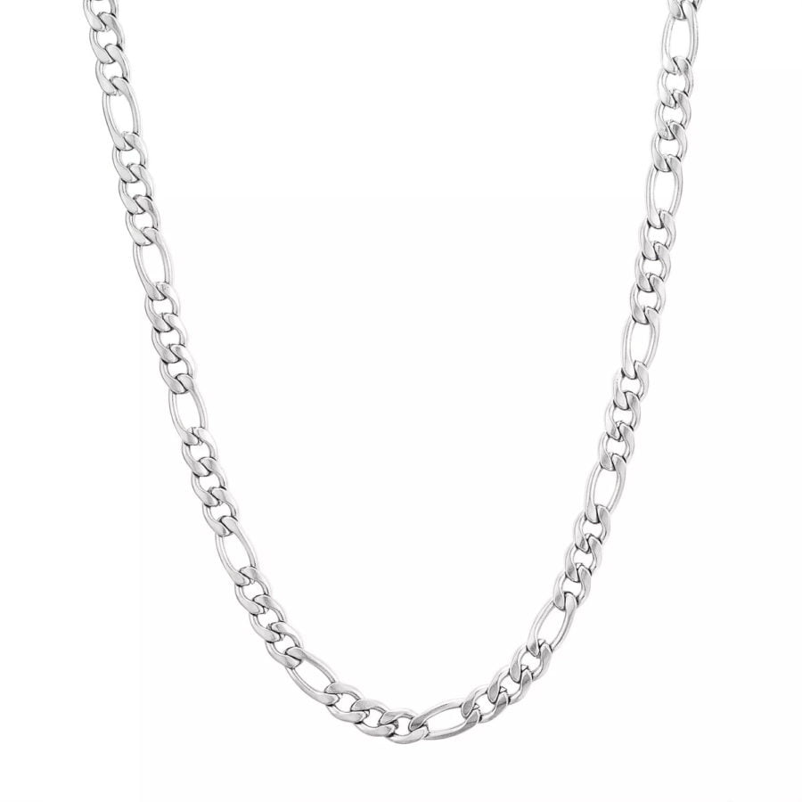 Silver Figaro Chain | Free Delivery | Stylish | Alfred & Co. London