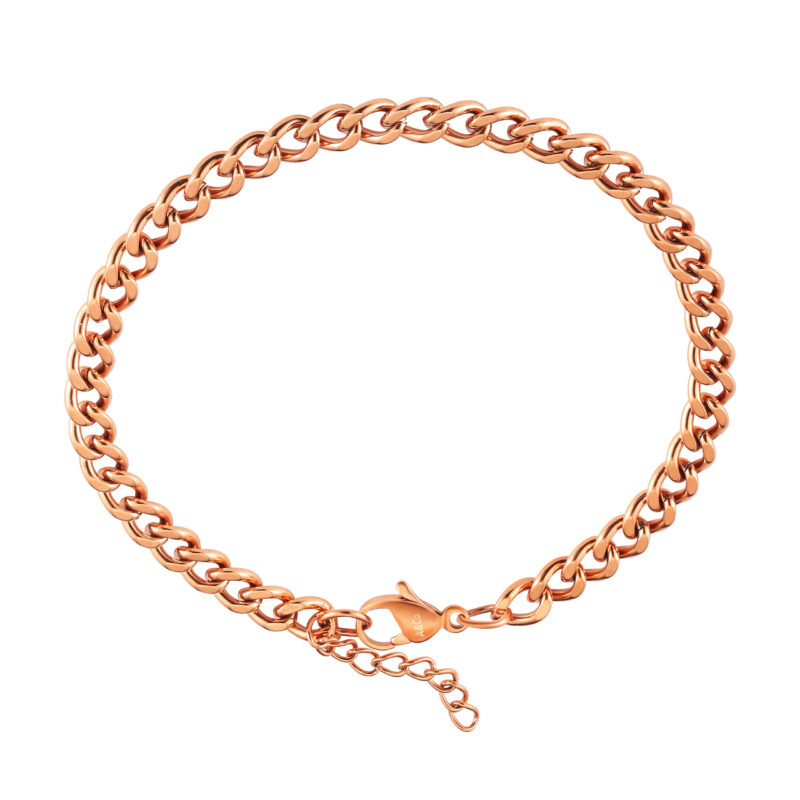 Mens Rose Gold Bracelet