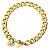 Mens Gold Cuban Bracelet 9mm