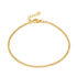 Mens Gold Bracelet Curb