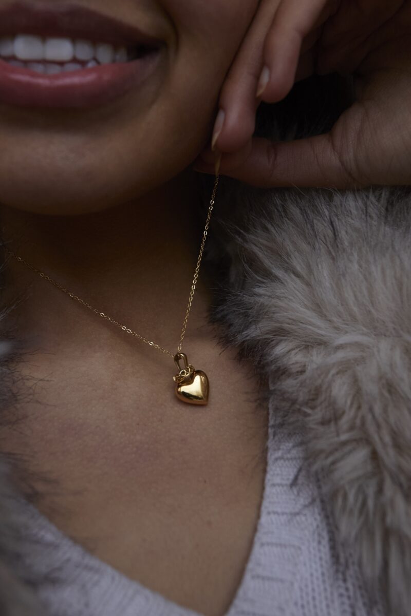 Gold Heart Necklace