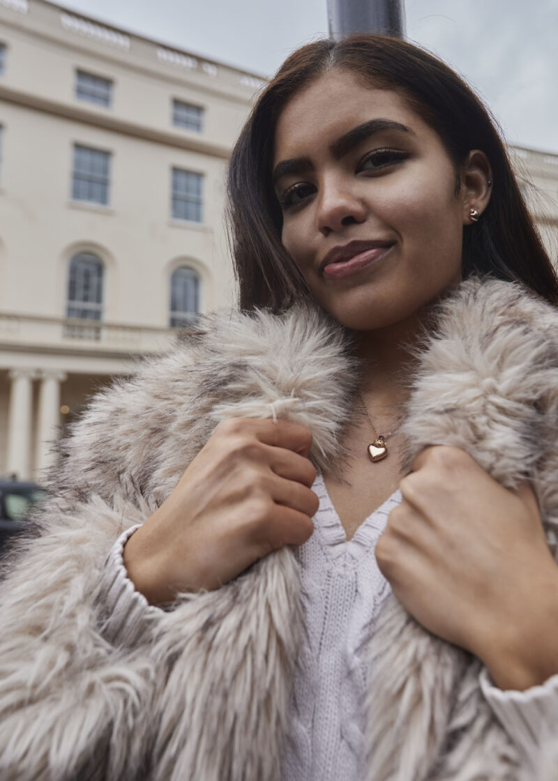 Rose Gold Heart Necklace