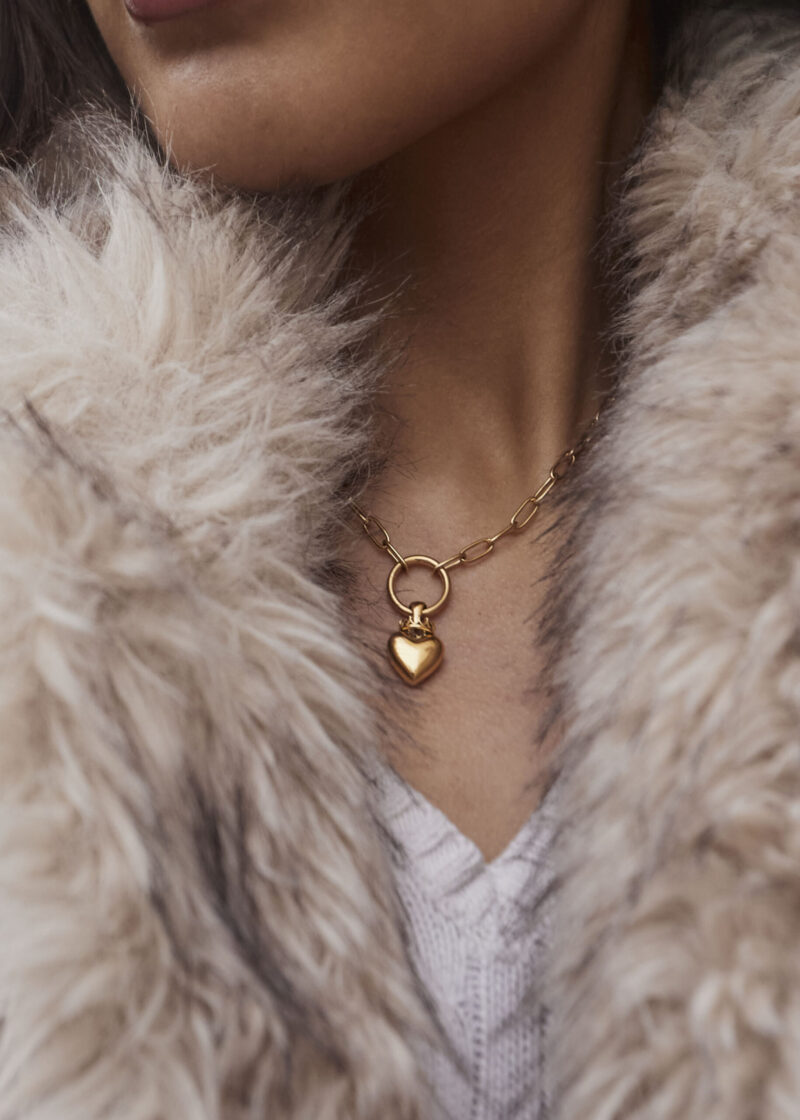 Gold Heart Necklace