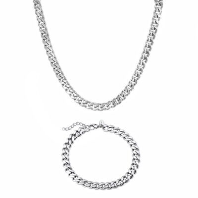 curb Necklace & Bracelet