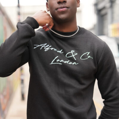 Mens Black Sweater