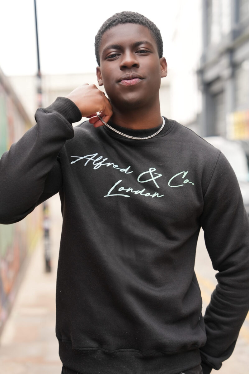 Mens Black Sweater