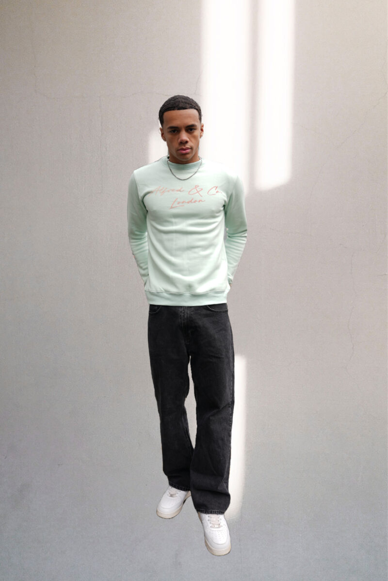 Mens Green Jumper