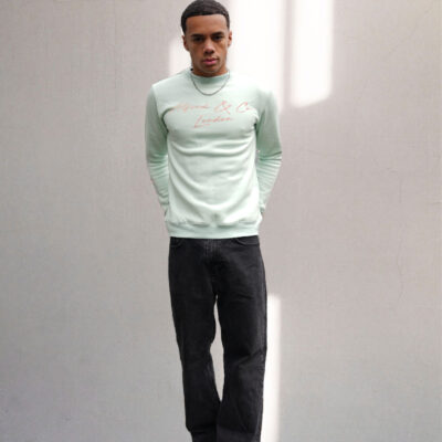 Mens Green Jumper