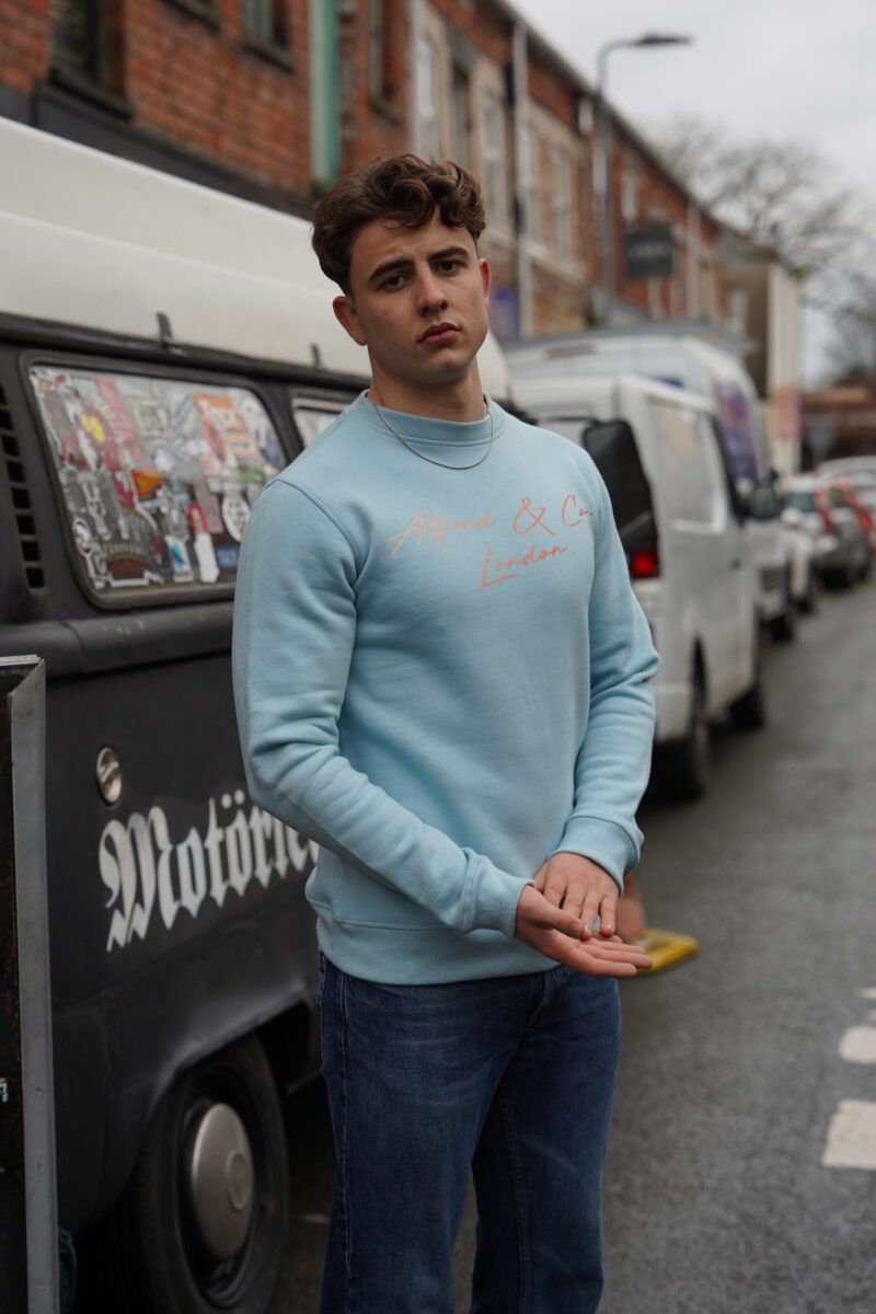 Men's Mercury Blue Jumper